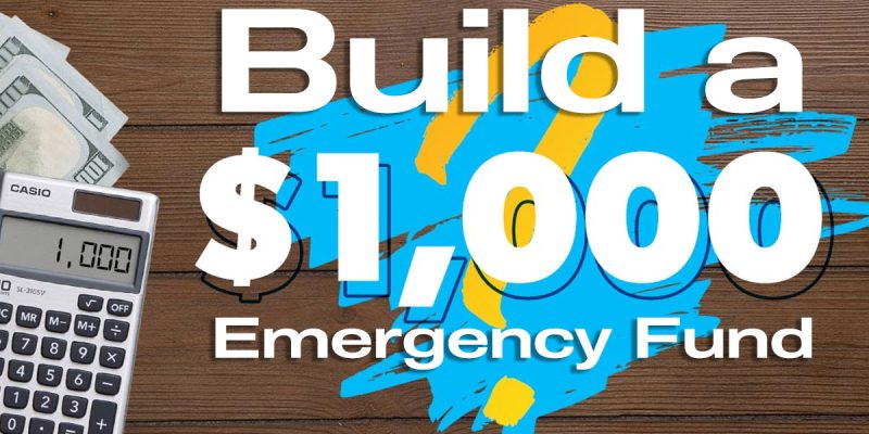 build 1000 emergency fund fast