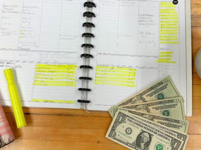 weekly money review habit