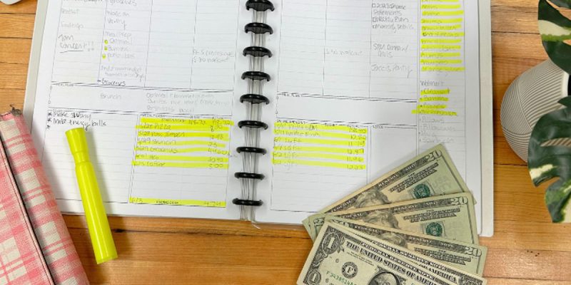 weekly money review habit