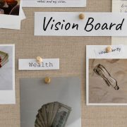 money vision board financial goals