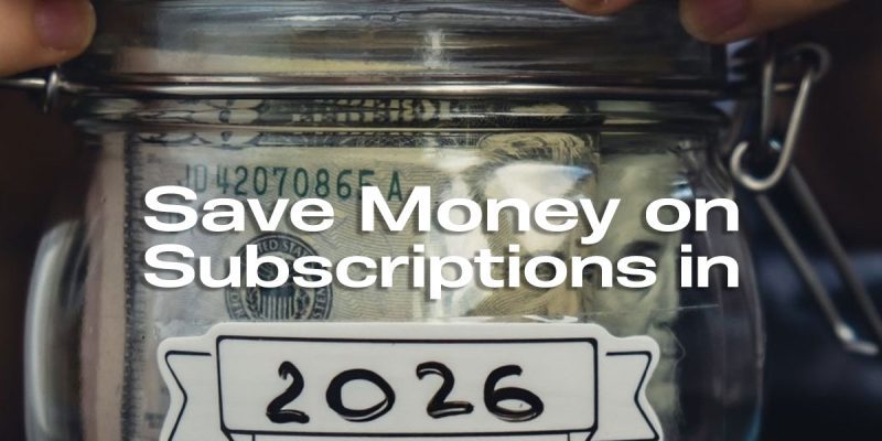 how to save money on subscriptions 2026