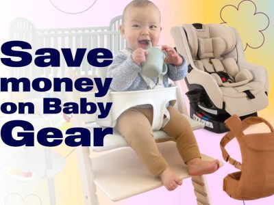 save money on baby gear