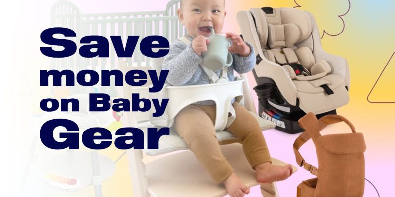 save money on baby gear