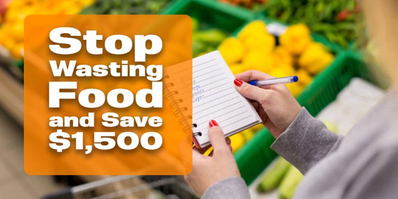 stop wasting food save money