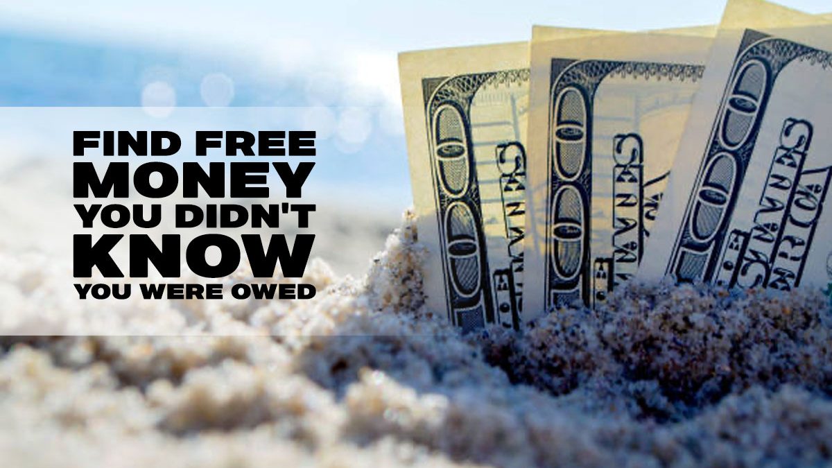 free money you didn't know you were owed