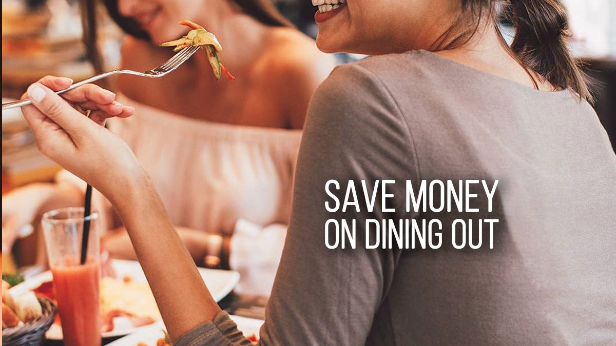 save money eating at restaurants