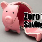 how to start saving with no money left