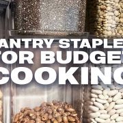 pantry staples for budget cooking