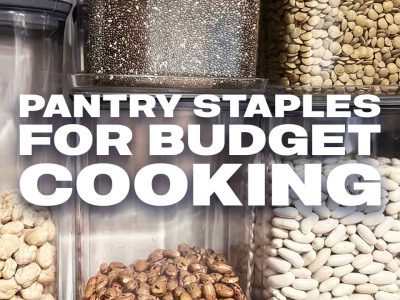 pantry staples for budget cooking
