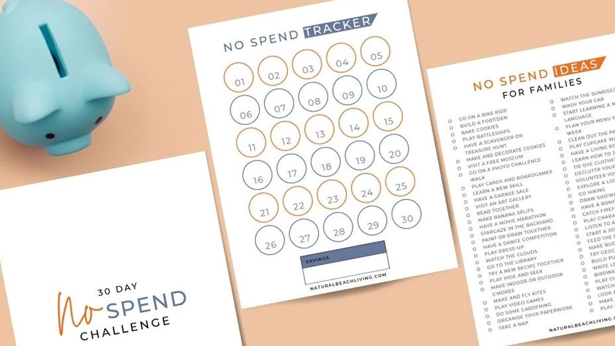30 day no spend challenge tips