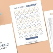 30 day no spend challenge tips
