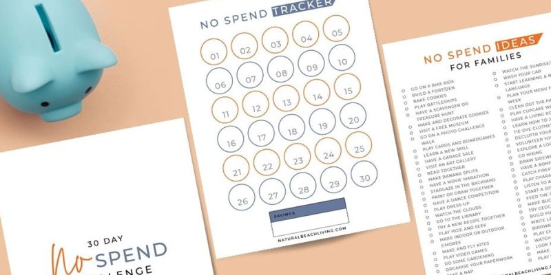30 day no spend challenge tips