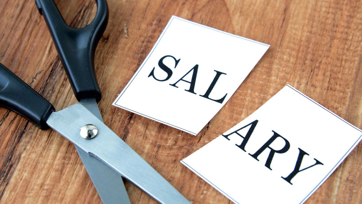 how to handle a pay cut financially
