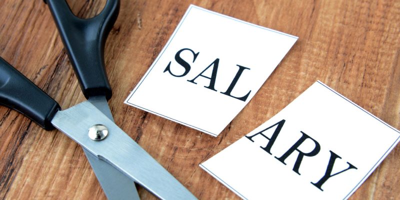 how to handle a pay cut financially
