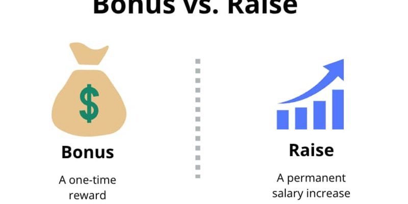 what to do with a bonus pay rise